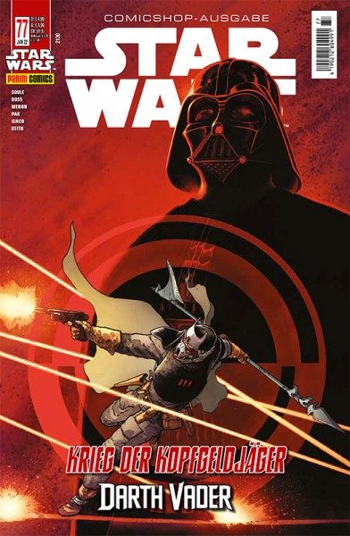 Star Wars 77 - Krieg der Kopfgeldjäger 3 & Darth Vader 15 - Cover