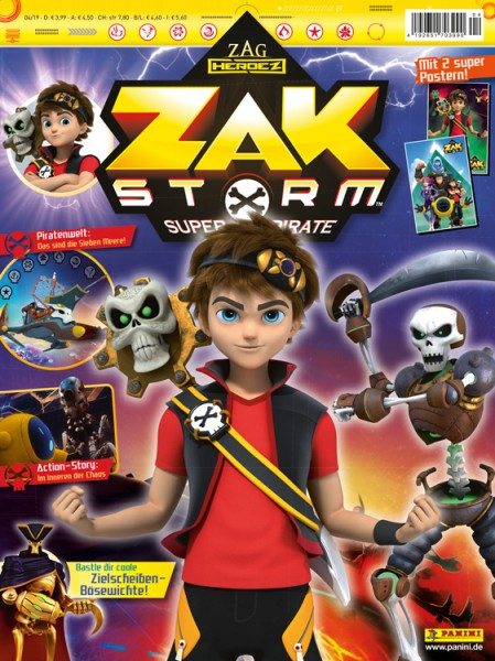 Zak Storm 04/19 Magazin Cover