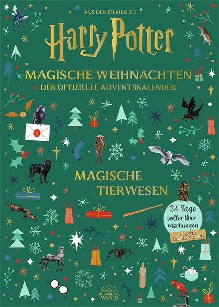 Harry Potter Magische Weihnachten - Der offizielle Adventskalender - Cover