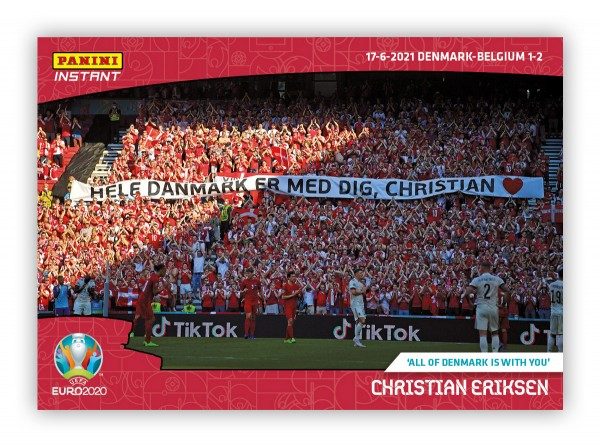 UEFA EURO 2020 - Panini Instant - 018 - Christian Eriksen