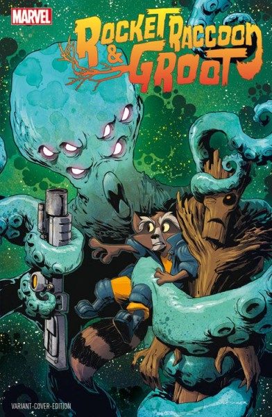 Rocket Raccoon & Groot 1 Variant - Vienna Comic Con