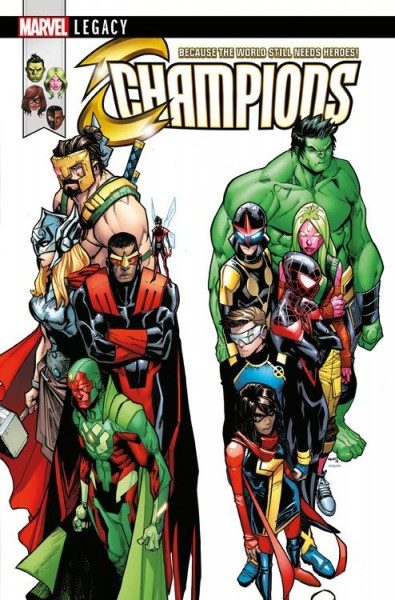 Marvel Legacy - Avengers/Champions - Der Untergang Hardcover