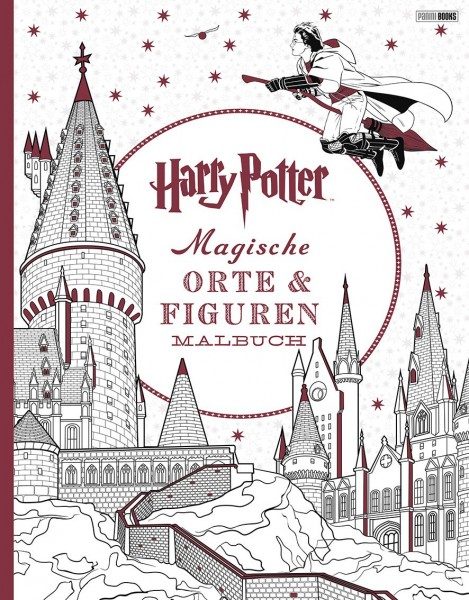 Harry Potter: Magische Orte und Figuren - Malbuch Cover