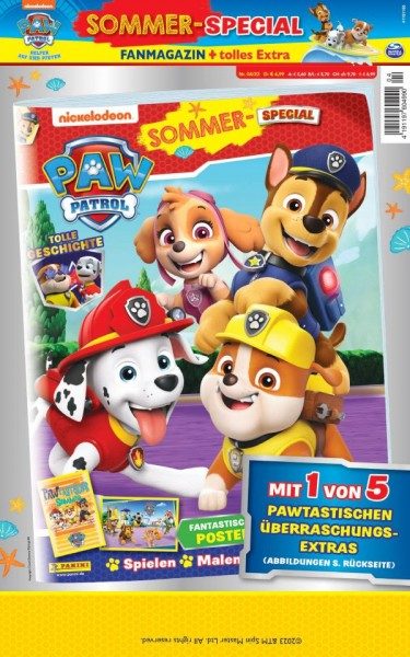Paw Patrol Special Magazin 04/23 - Sommerspecial Cover