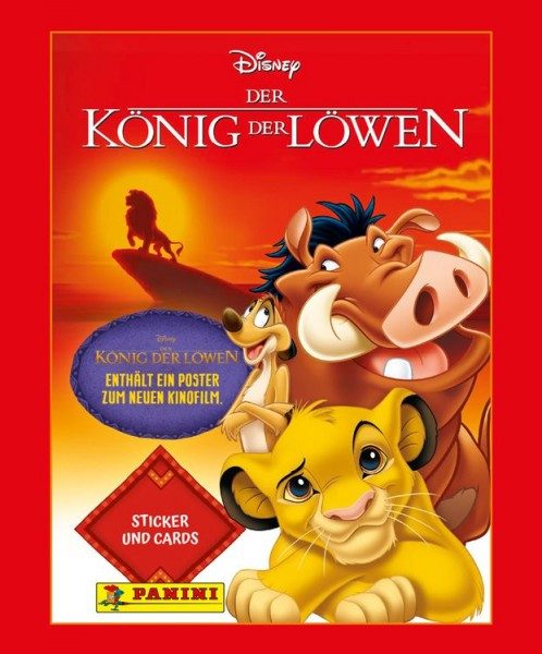 Disney der König der Löwen Stickerkollektion – Tüte