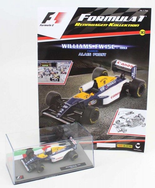 Formula 1 Rennwagen-Kollektion 30 - Alain Prost (Williams FW15C)