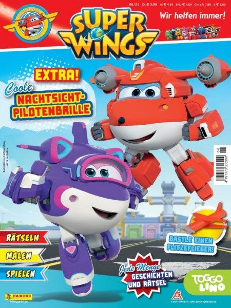 Super Wings Magazin 06/21 Cover