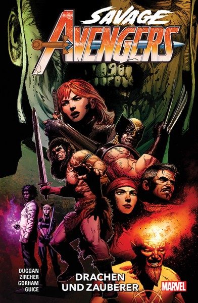 Savage Avengers 3 - Drachen und Zauberer Cover