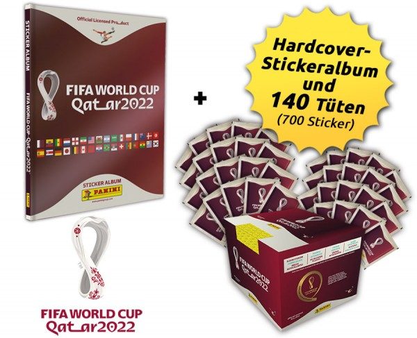 Panini WM Sticker Katar 2022 - Collector's Bundle Deluxe - 700 Sticker