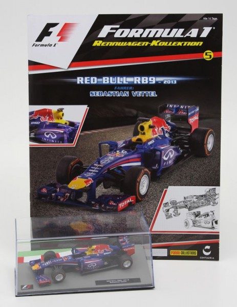 Formula 1 Rennwagen-Kollektion 5 - Sebastian Vettel (Red Bull RB9)