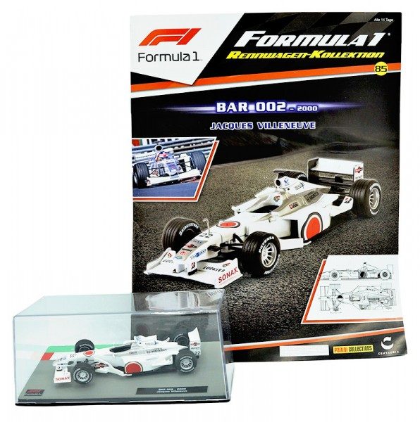Formula 1 Rennwagen-Kollektion 85: Jacques Villeneuve (Bar 002) 