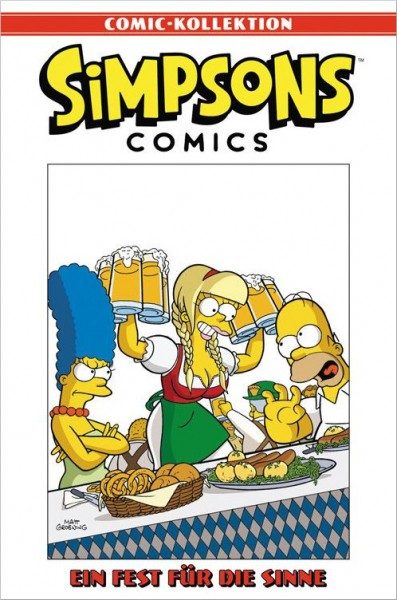 Simpsons Comic-Kollektion 16: Ein Fest für die Sinne Cover