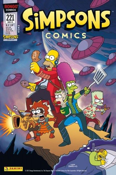Simpsons Comics 221