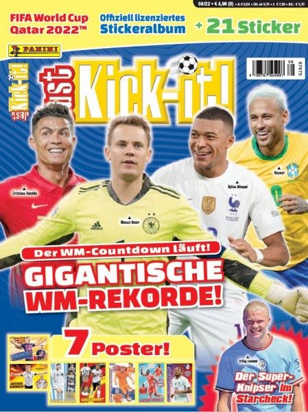 Just Kick-it! Magazin 08/22 Cover