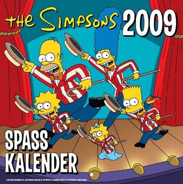 Die Simpsons - Wandkalender (2009)