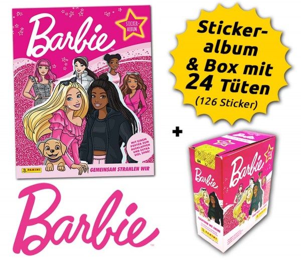 Barbie - Together we shine - Sticker - Box-Bundle