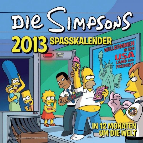 Simpsons - Wandkalender (2013)