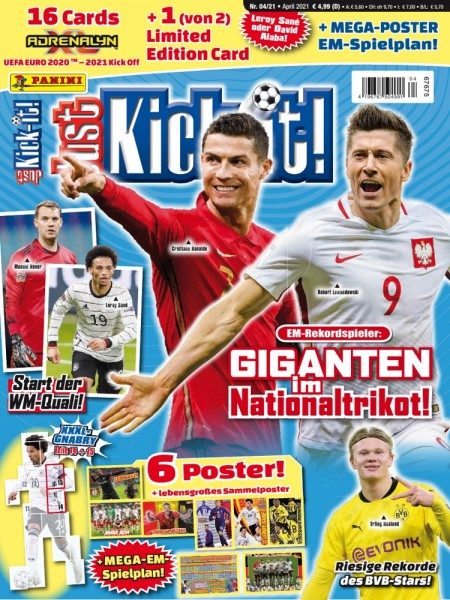 Just Kick-it! Magazin 04/21 Cover