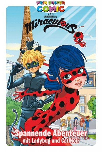 Mein erster Comic - Miraculous: Spannende Abenteuer mit Ladybug und Cat Noir Cover
