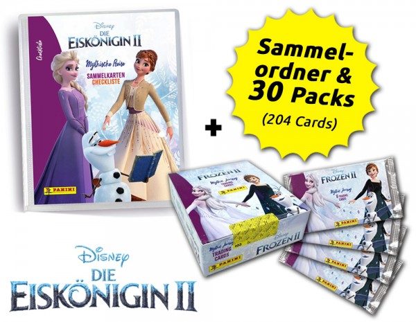 Disney Die Eiskönigin 2 - Mythische Reise Trading Cards - Elsa-Bundle