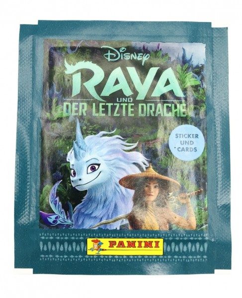 Disney - Raya und der letzte Drache - Sticker und Cards - Tüte