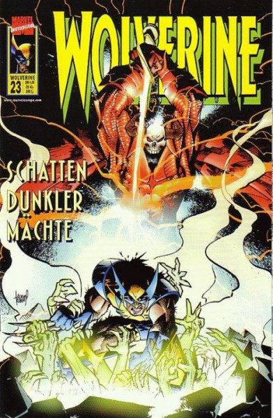 Wolverine 23 - Schatten dunkler Mächte