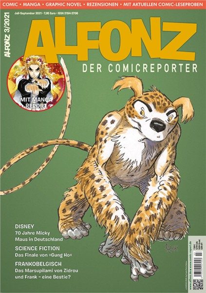 Alfonz - Der Comicreporter 03/2021 Cover