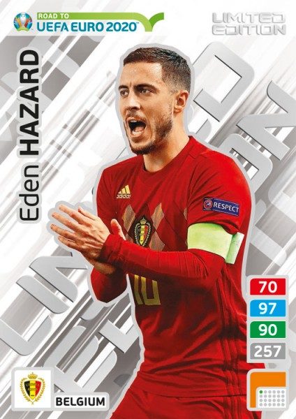 Road To UEFA Euro 2020 Adrenalyn XL - LE-Card Eden Hazard/Bel