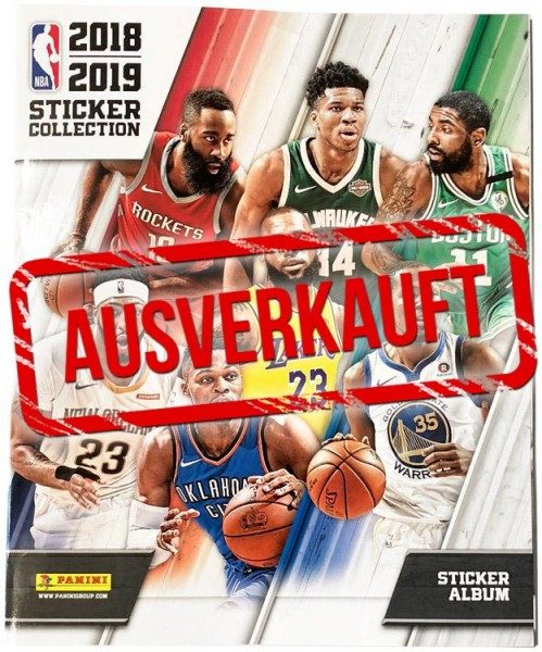 NBA 2018-2019 Stickerkollektion - Album - ausverkauft