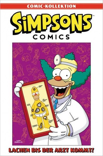 Simpsons Comic-Kollektion 23: Lachen bis der Arzt kommt Cover