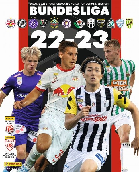 Panini Bundesliga Österreich Sticker & Cards Kollektion 2022/23 - Album