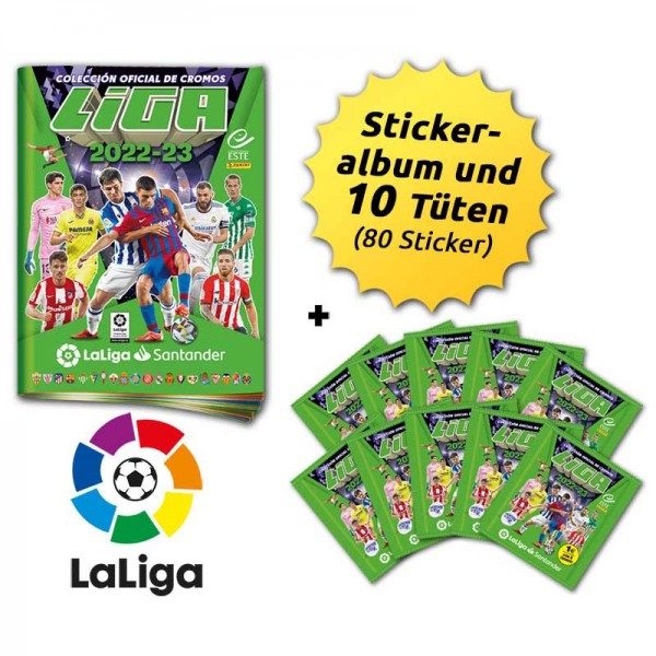 La Liga 2022/2023 Stickerkollektion - Starter-Bundle