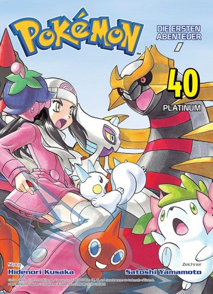 Pokémon - Die ersten Abenteuer 40 - Platinum Cover