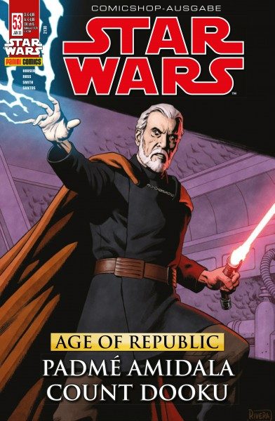 Star Wars 53 - Age of Republic - Padmé Amidala & Count Dooku - Comicshop Ausgabe Cover