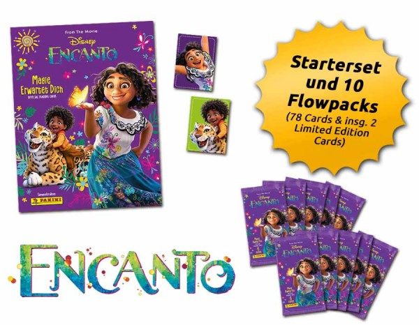 Disney Encanto - Trading Cards - Schnupperbundle