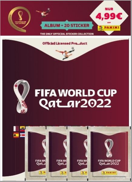 Panini WM Sticker - Starterset 1 -  FIFA World Cup Qatar 2022™ 