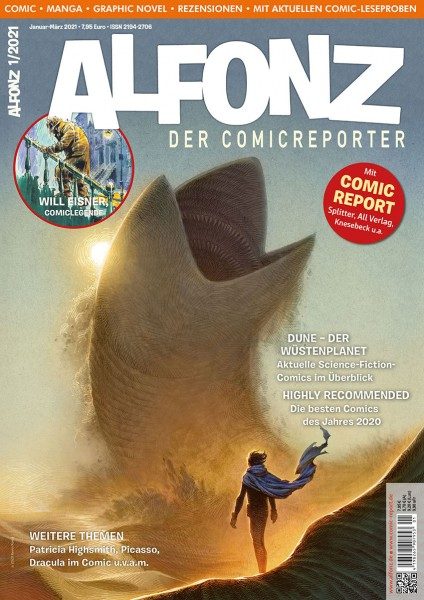 Alfonz - Der Comicreporter 01/2021 Cover