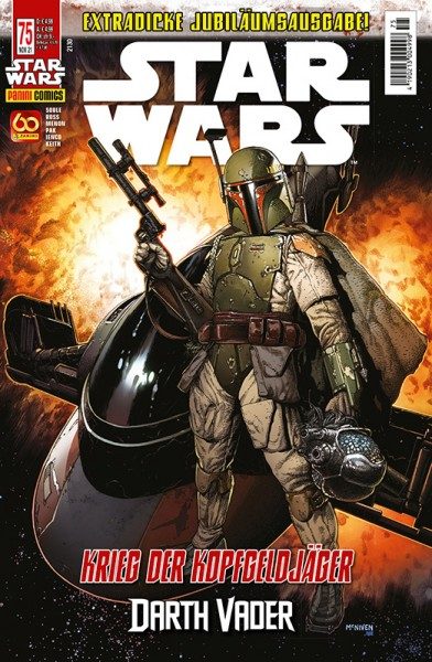 Star Wars 75 - Krieg der Kopfgeldjäger 2 - Kiosk-Ausgabe Cover