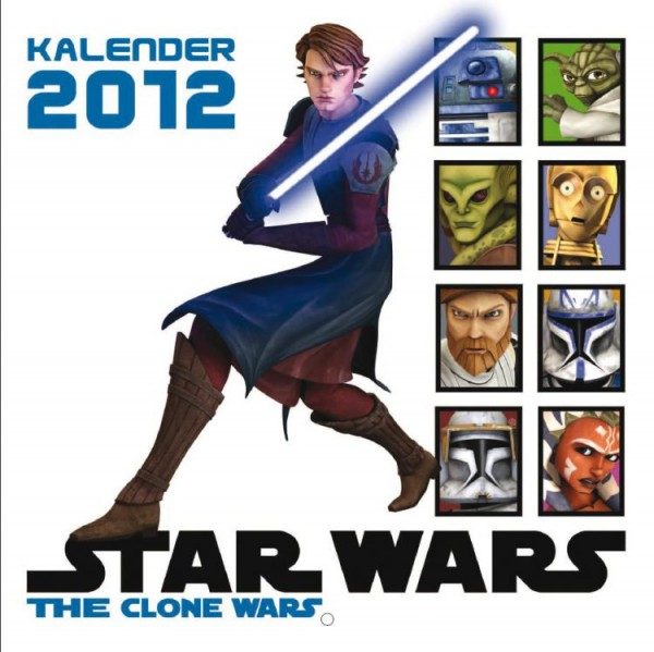 Star Wars Clone Wars - Wandkalender (2012)