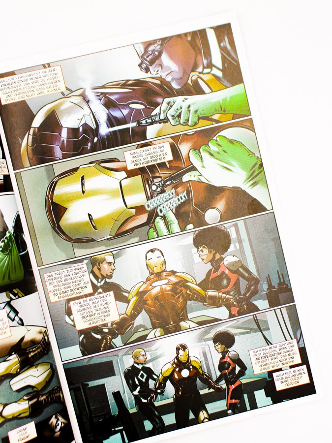 Iron Man - Der Eiserne 2 Blick in den Comic