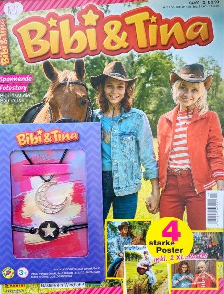 Bibi und Tina Magazin 04/20 Cover mit Extra