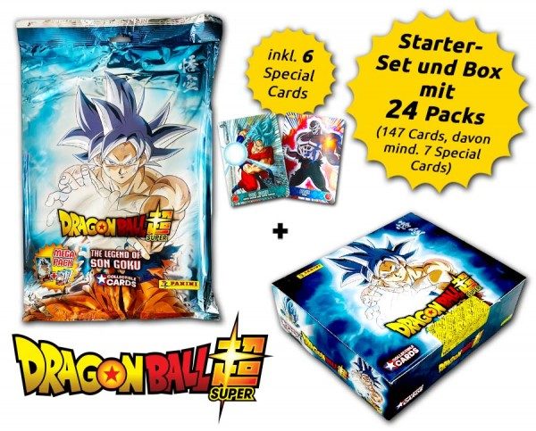 Dragon Ball Super - The Legend of Son Goku Trading Cards - Box-Bundle