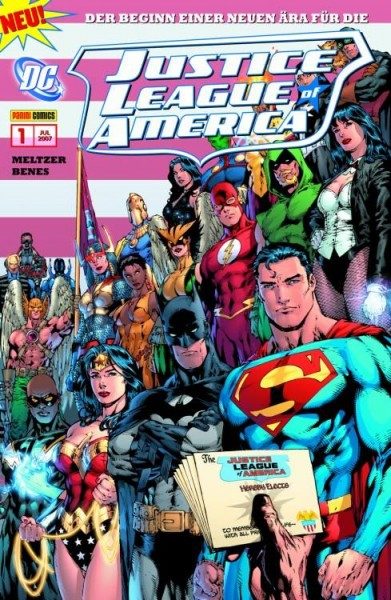 Justice League of America 1 (2007) - Aus der Asche