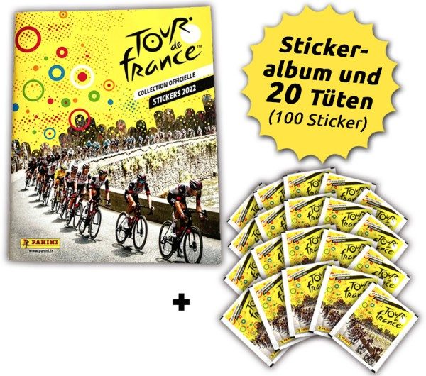 Tour de France 2022 Stickerkollektion - Starter-Bundle