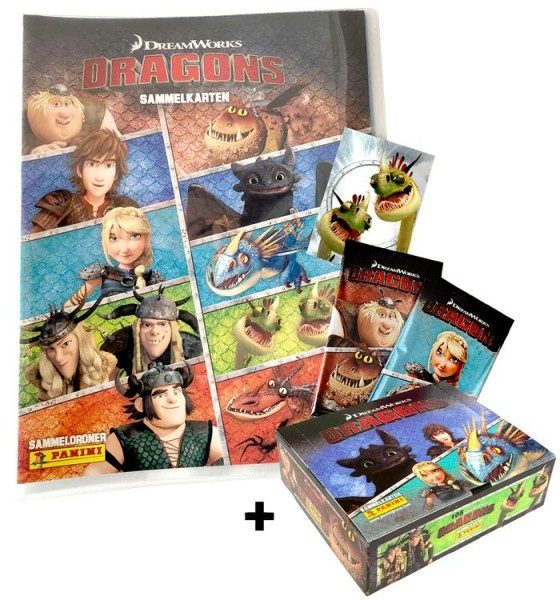 Dragons Trading Cards-Kollektion - Box-Bundle