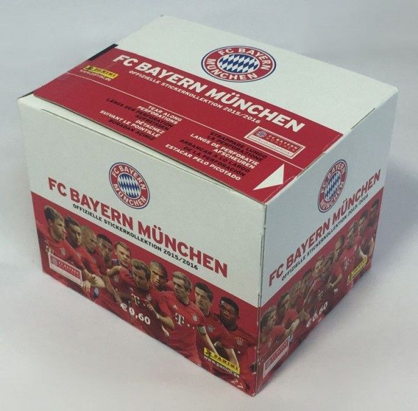 FC Bayern München 2015/2016 - Box mit 50 Tüten