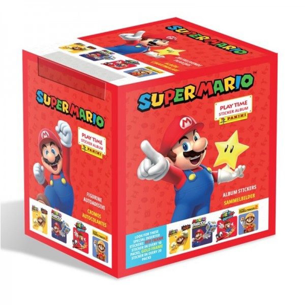 Panini Super Mario - Play Time Stickerkollektion - Box
