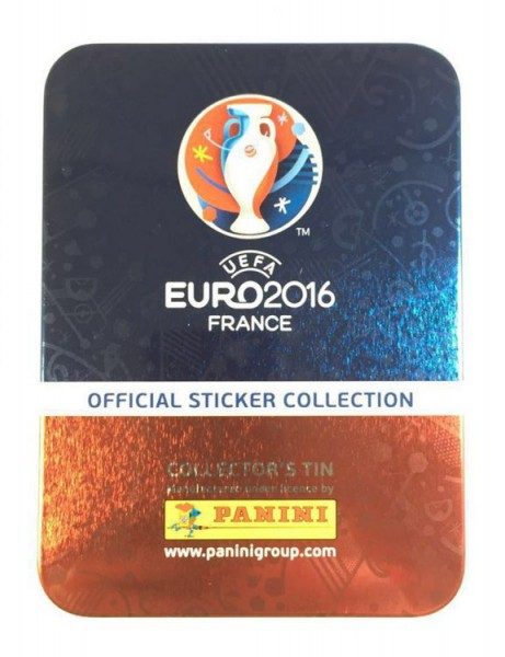 UEFA Euro 2016 Sticker Kollektion - Collectors Tin