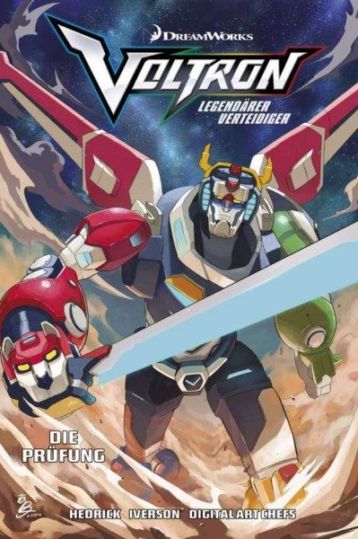 Voltron - Legendärer Verteidiger 1: Die Prüfung Cover