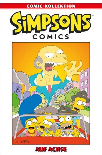 Simpsons Comic-Kollektion 48: Auf Achse Cover